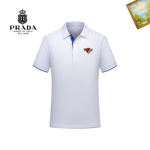 Prada T-Shirts Short Sleeved For Unisex #1054916 $29.00 USD, Wholesale Replica Prada T-Shirts