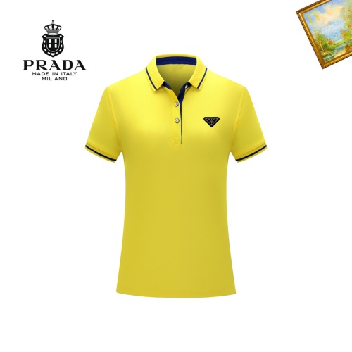 Prada T-Shirts Short Sleeved For Unisex #1054956 $29.00 USD, Wholesale Replica Prada T-Shirts