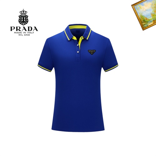 Prada T-Shirts Short Sleeved For Unisex #1054959 $29.00 USD, Wholesale Replica Prada T-Shirts