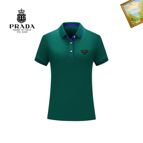 Prada T-Shirts Short Sleeved For Unisex #1054960 $29.00 USD, Wholesale Replica Prada T-Shirts