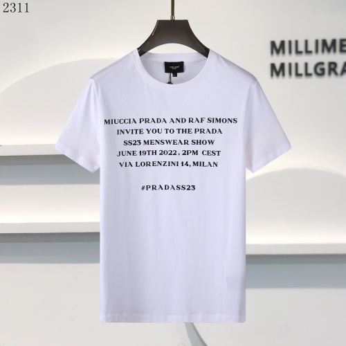 Prada T-Shirts Short Sleeved For Men #1055001