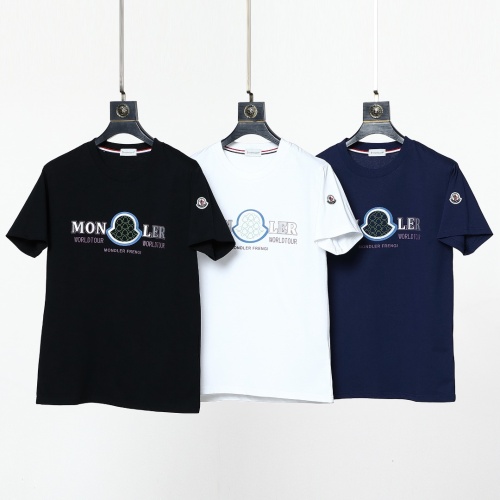 Replica Moncler T-Shirts Short Sleeved For Unisex #1055024 $36.00 USD for Wholesale