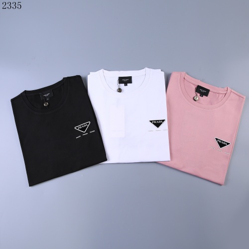 Replica Prada T-Shirts Short Sleeved For Men #1055055 $29.00 USD for Wholesale
