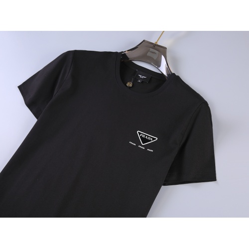Replica Prada T-Shirts Short Sleeved For Men #1055057 $29.00 USD for Wholesale