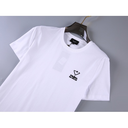 Replica Prada T-Shirts Short Sleeved For Men #1055058 $29.00 USD for Wholesale
