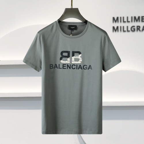 Balenciaga T-Shirts Short Sleeved For Men #1055106 $29.00 USD, Wholesale Replica Balenciaga T-Shirts
