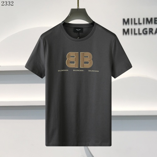 Balenciaga T-Shirts Short Sleeved For Men #1055121 $29.00 USD, Wholesale Replica Balenciaga T-Shirts