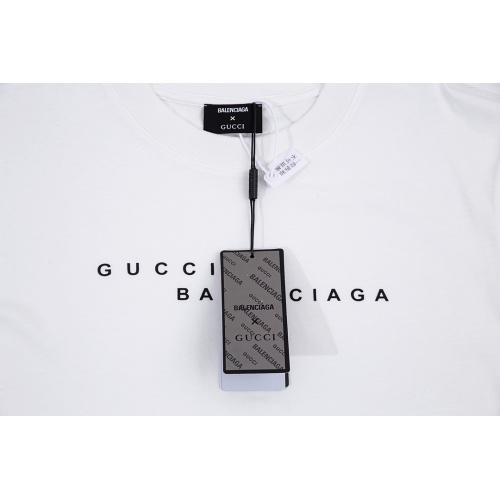 Replica Balenciaga T-Shirts Short Sleeved For Unisex #1055215 $36.00 USD for Wholesale