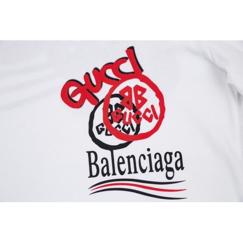Replica Balenciaga T-Shirts Short Sleeved For Unisex #1055223 $36.00 USD for Wholesale