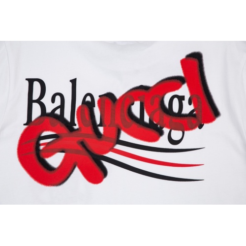 Replica Balenciaga T-Shirts Short Sleeved For Unisex #1055223 $36.00 USD for Wholesale