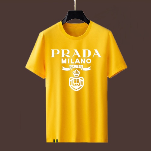 Prada T-Shirts Short Sleeved For Men #1055383