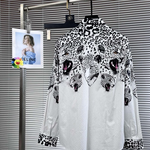 Replica Dolce & Gabbana D&G Shirts Long Sleeved For Men #1055396 $82.00 USD for Wholesale