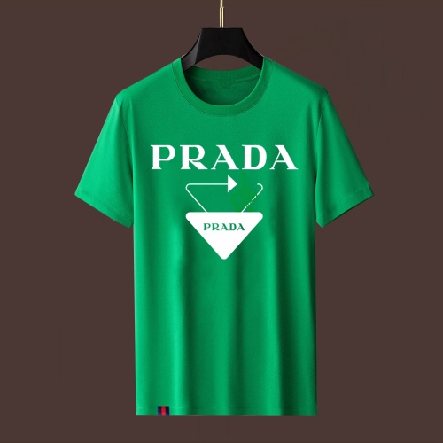 Prada T-Shirts Short Sleeved For Men #1055435
