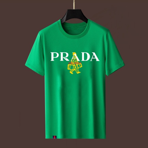 Prada T-Shirts Short Sleeved For Men #1055491