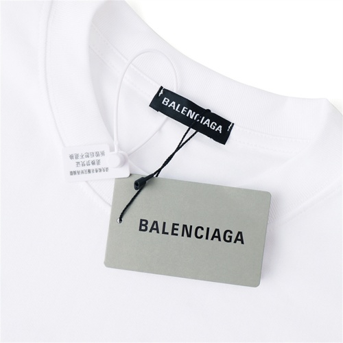 Replica Balenciaga T-Shirts Short Sleeved For Unisex #1055596 $32.00 USD for Wholesale