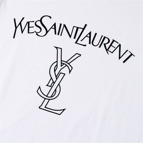 Replica Yves Saint Laurent YSL T-shirts Short Sleeved For Unisex #1055755 $34.00 USD for Wholesale