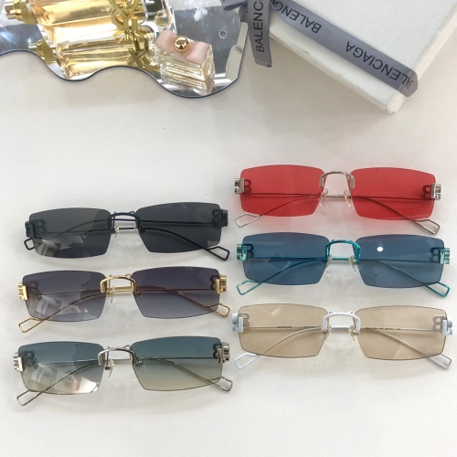 Replica Balenciaga AAA Quality Sunglasses #1055986 $60.00 USD for Wholesale