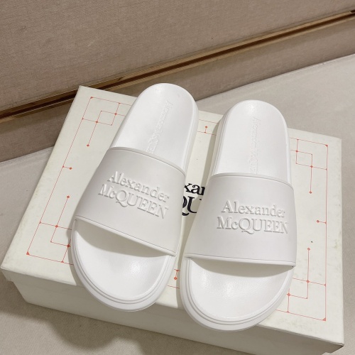 Alexander McQueen Slippers For Men #1055998 $48.00 USD, Wholesale Replica Alexander McQueen Slippers