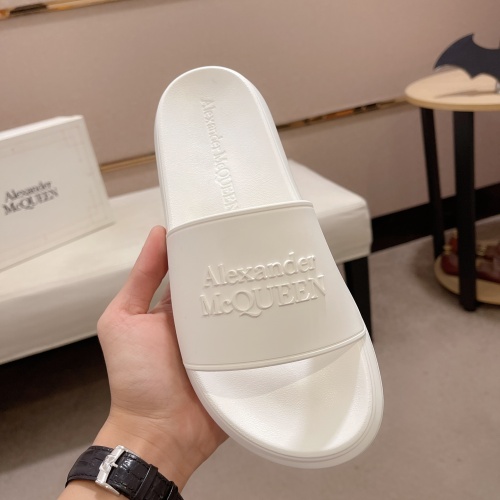 Replica Alexander McQueen Slippers For Men #1055998 $48.00 USD for Wholesale