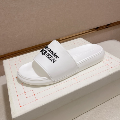 Replica Alexander McQueen Slippers For Men #1056000 $48.00 USD for Wholesale