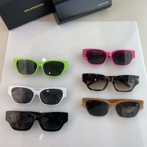 Replica Balenciaga AAA Quality Sunglasses #1056011 $60.00 USD for Wholesale