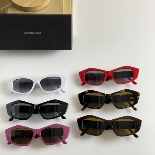 Replica Balenciaga AAA Quality Sunglasses #1056016 $48.00 USD for Wholesale