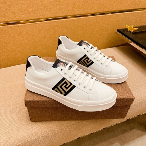 Versace Casual Shoes For Men #1056036 $72.00 USD, Wholesale Replica Versace Casual Shoes