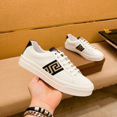 Replica Versace Casual Shoes For Men #1056036 $72.00 USD for Wholesale