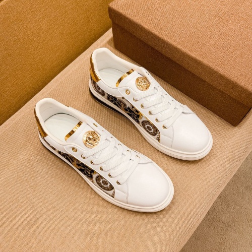 Replica Versace Casual Shoes For Men #1056092 $76.00 USD for Wholesale