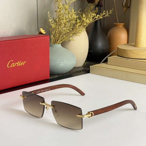 Cartier AAA Quality Sunglassess #1056113