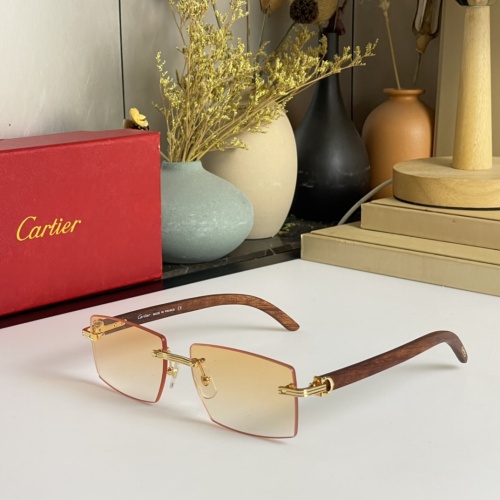 Cartier AAA Quality Sunglassess #1056114