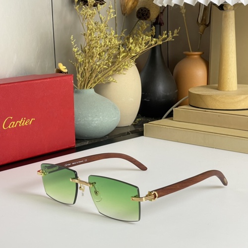 Cartier AAA Quality Sunglassess #1056115