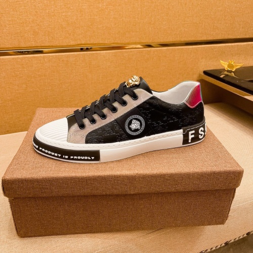Replica Versace Casual Shoes For Men #1056130 $76.00 USD for Wholesale