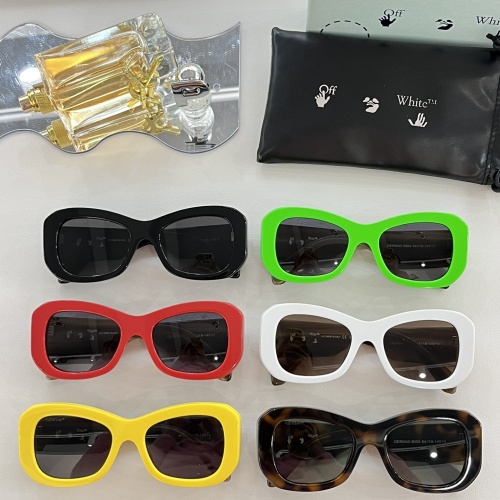 Replica Off-White AAA Quality Sunglasses #1056463 $64.00 USD for Wholesale
