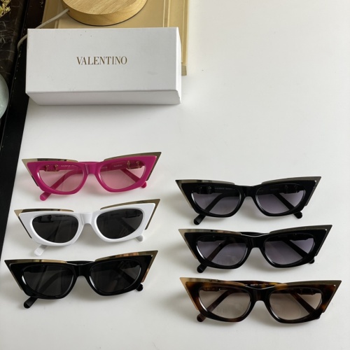 Replica Valentino AAA Quality Sunglasses #1056529 $64.00 USD for Wholesale