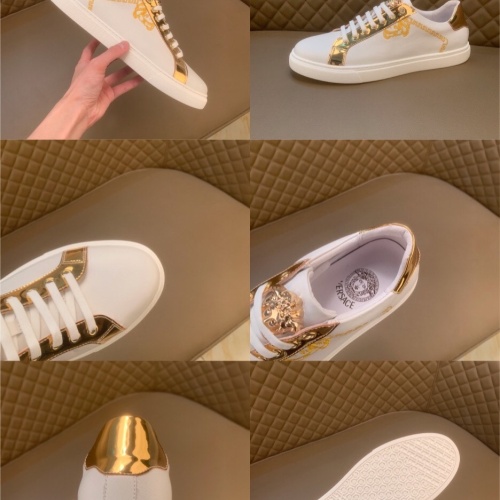 Replica Versace Casual Shoes For Men #1056637 $76.00 USD for Wholesale