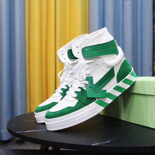 Off-White High Tops Shoes For Men #1056667 $102.00 USD, Wholesale Replica Off-White High Tops Shoes