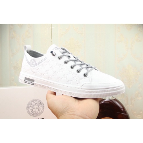 Replica Versace Casual Shoes For Men #1056953 $80.00 USD for Wholesale