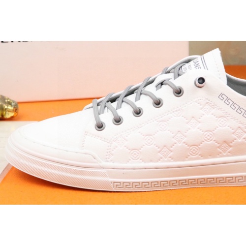 Replica Versace Casual Shoes For Men #1056953 $80.00 USD for Wholesale