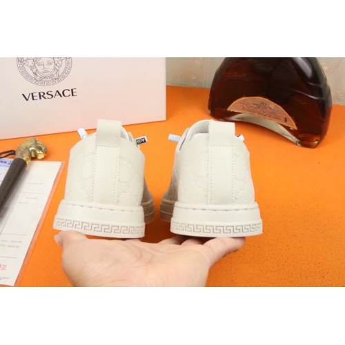 Replica Versace Casual Shoes For Men #1056954 $80.00 USD for Wholesale