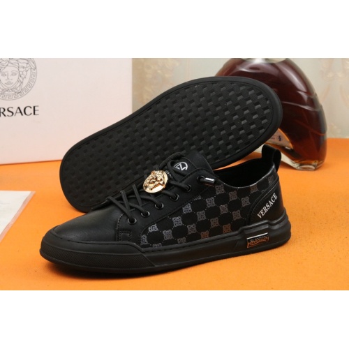 Replica Versace Casual Shoes For Men #1056957 $80.00 USD for Wholesale