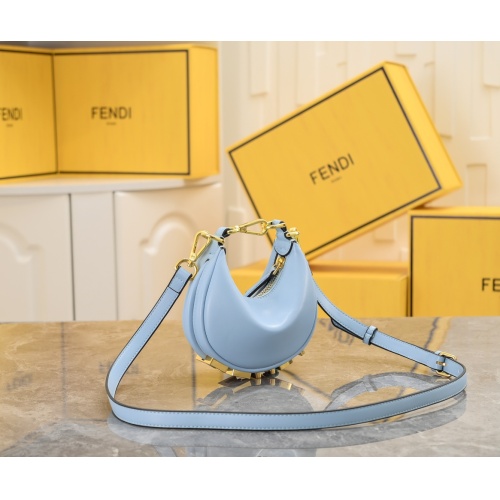 Replica Fendi AAA Quality Messenger Bags For Women #1057107 $92.00 USD for Wholesale
