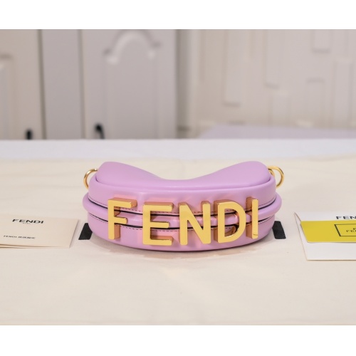 Replica Fendi AAA Quality Messenger Bags For Women #1057112 $92.00 USD for Wholesale