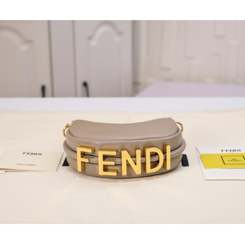 Replica Fendi AAA Quality Messenger Bags For Women #1057120 $92.00 USD for Wholesale