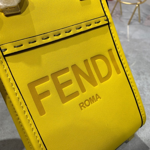 Replica Fendi AAA Quality Messenger Bags For Women #1057154 $98.00 USD for Wholesale