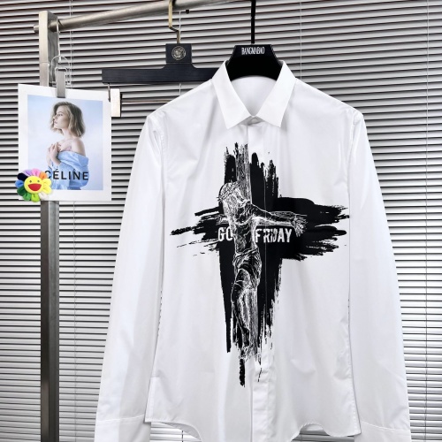 Givenchy Shirts Long Sleeved For Men #1057426