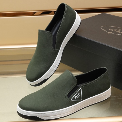 Replica Prada Casual Shoes For Men #1057452 $85.00 USD for Wholesale