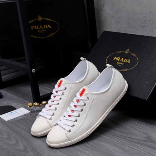 Replica Prada Casual Shoes For Men #1057527 $80.00 USD for Wholesale
