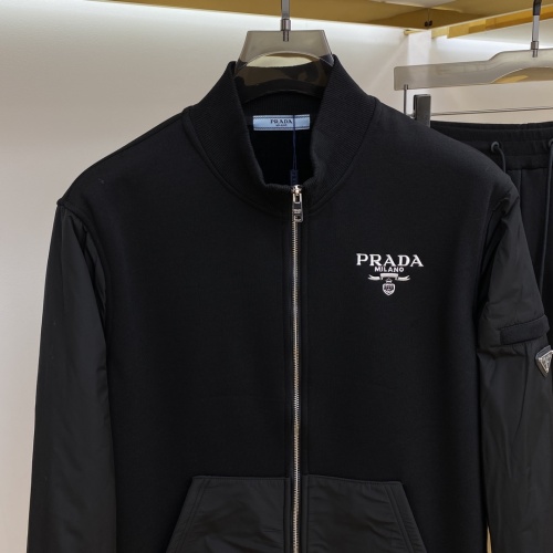 Replica Prada Tracksuits Long Sleeved For Men #1057610 $158.00 USD for Wholesale