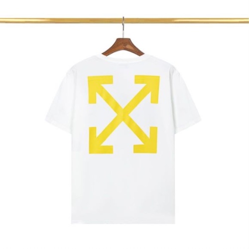 Off-White T-Shirts Short Sleeved For Men #1057711 $29.00 USD, Wholesale Replica Off-White T-Shirts